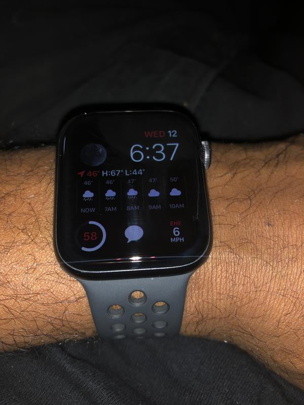 Apple Watch Nike Series 5 GPS + Cellular, 44mm Space Gray Aluminum