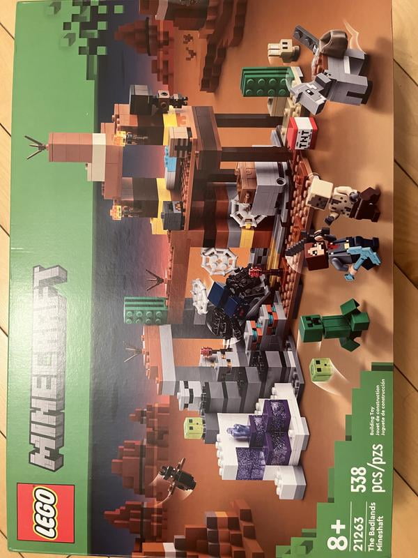 マインクラフト Amazon.com: LEGO Minecraft The Badlands Mineshaft Video Game Toy