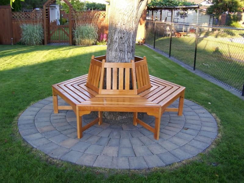 Tree on sale hugger bench