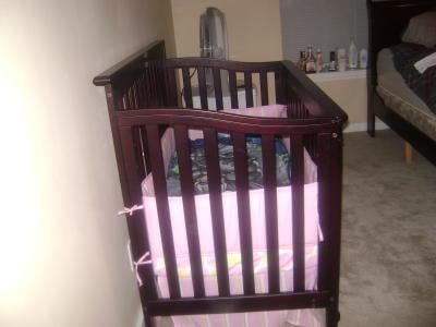 europa baby crib white