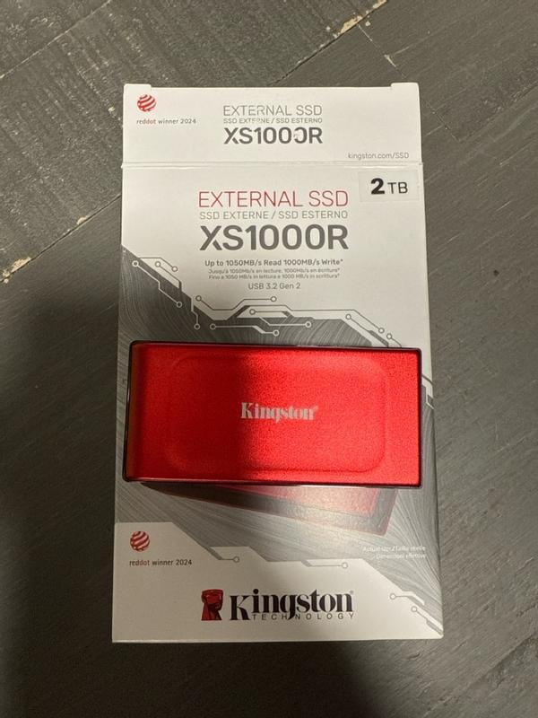 Kingston Technology XS1000 USB-C 3.2 Gen 2 Portable External SSD