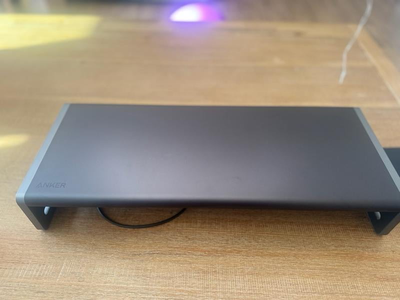 Anker USB C Hub, 10-in-1 Aluminum Monitor Stand with 100W PD