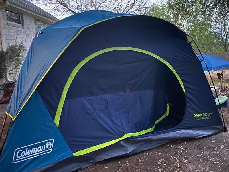Coleman Skydome Camping Tent with Dark Room Technology, Person＿並行輸入品 テント