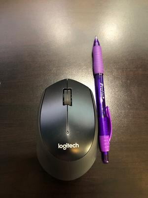 Logitech M330 SILENT PLUS Wireless Mouse, 2.4GHz with USB Nano