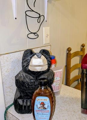 Busy Bee Raw Dakota Clover Honey, 100% Traceable, 32 oz Squeeze