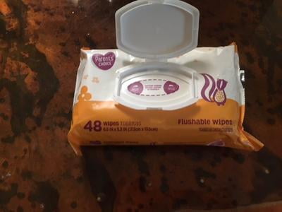 walmart parent's choice flushable wipes