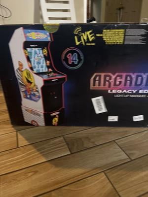 Bandai Namco Arcade1Up 14-IN-1 Legacy PAC-MANIA Video Game with