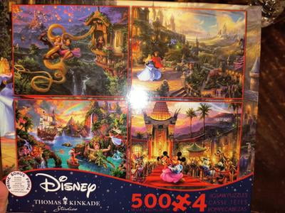 Ceaco - 4 In 1 Multipack - Thomas Kinkade - The Disney Collection