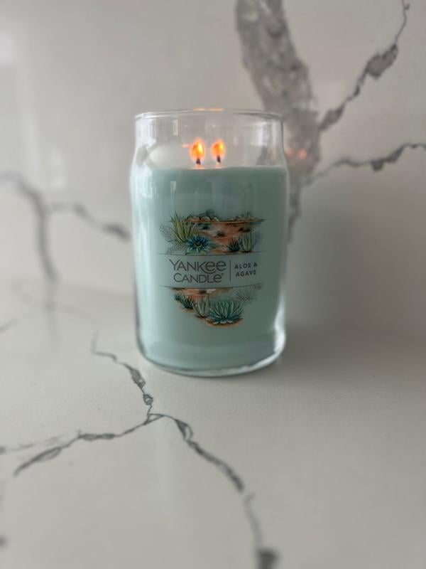 Yankee Candle Aloe & Agave Large 2-Wick Signature Jar Candle - Walmart.com