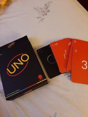Mattel games Uno Minimalista Card Game Featuring Designer Graphics  Multicolor