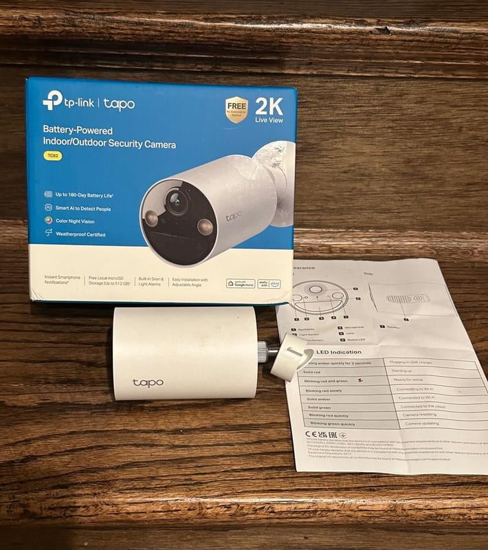 Customer reviews for TP-Link Tapo Wireless Indoor/Outdoor 2K