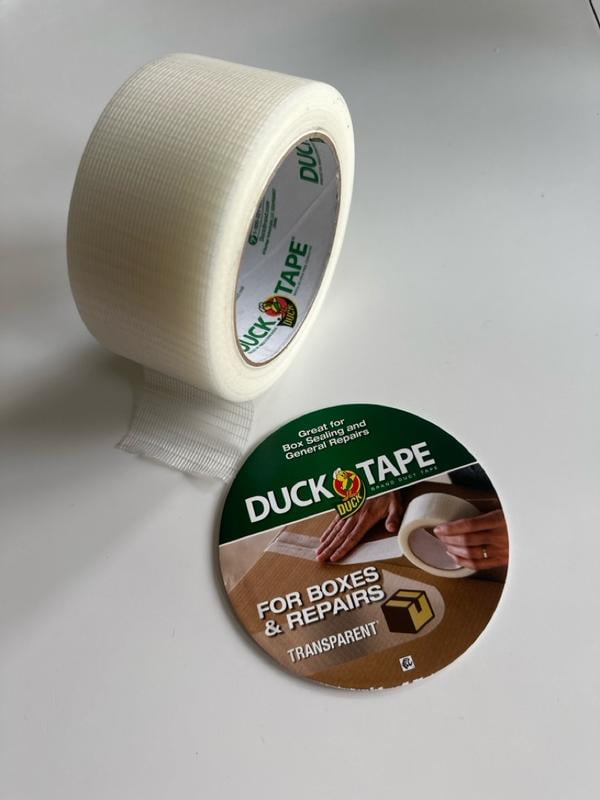 Duck Tape® for Boxes and Repairs - Clear, 1.88 in. x 25 yd