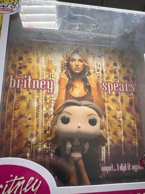 超希少　funko pop ブリトニー・スピアーズ　Walmart限定 Funko Pop! Britney Spears Oops! I Did It Again Album