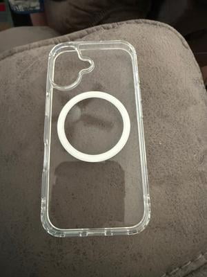 Customer reviews for ANTSHARE For iPhone 16 Case, Compatible with MagSafe, with 1 Pack Tempered Glass Screen Protector Non-Yellowing Shockproof Slim-Clear