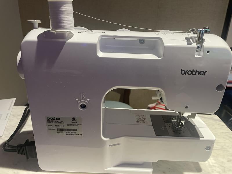 Brother XM2701 27-Stitch Sewing Machine and Hard Plastic Storage