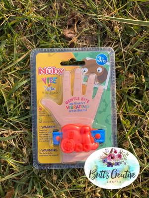 nuby vibe n teethe wristband