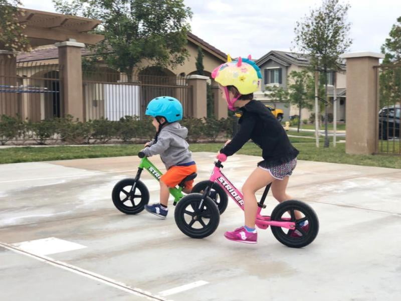 Strider 12 Sport Balance Bike, White - Walmart.com