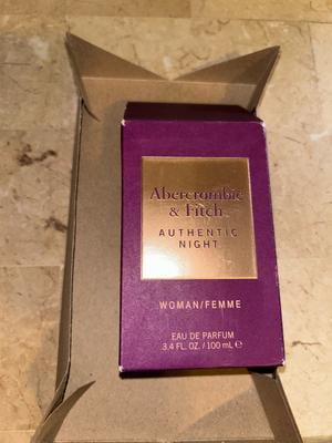Abercrombie and Fitch Authentic Night for Women - 3.4 oz EDP Spray