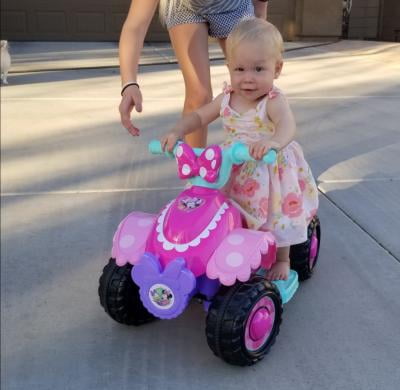 minnie mouse four wheeler walmart