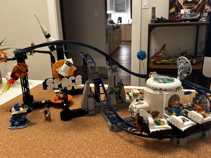 LEGO Creator 3 in 1 Space Roller Coaster, 874 Pieces, Builder