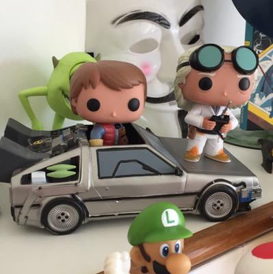 Funko POP! Back To The Future Doc Brown Vinyl Figure - Collectible 3.75-Inch Toy