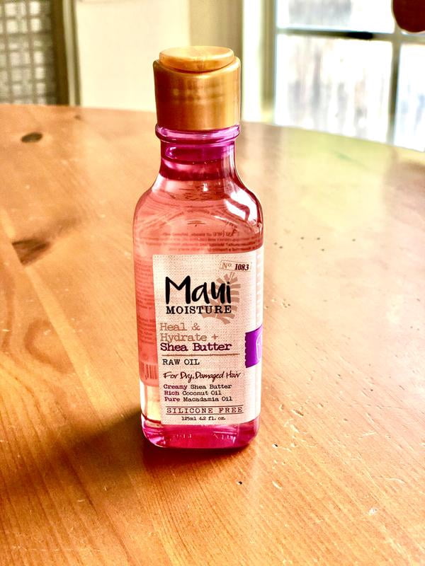 maui moisture shea butter raw oil