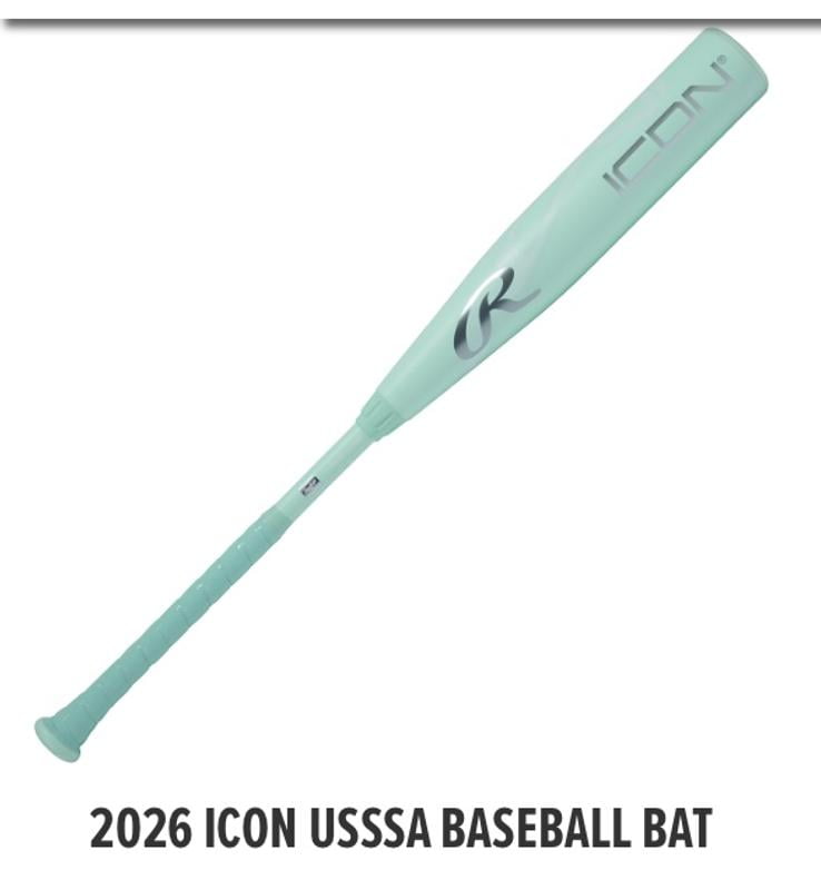 Rawlings Icon -10 USSSA Baseball Bat, 28-Inch, Composite