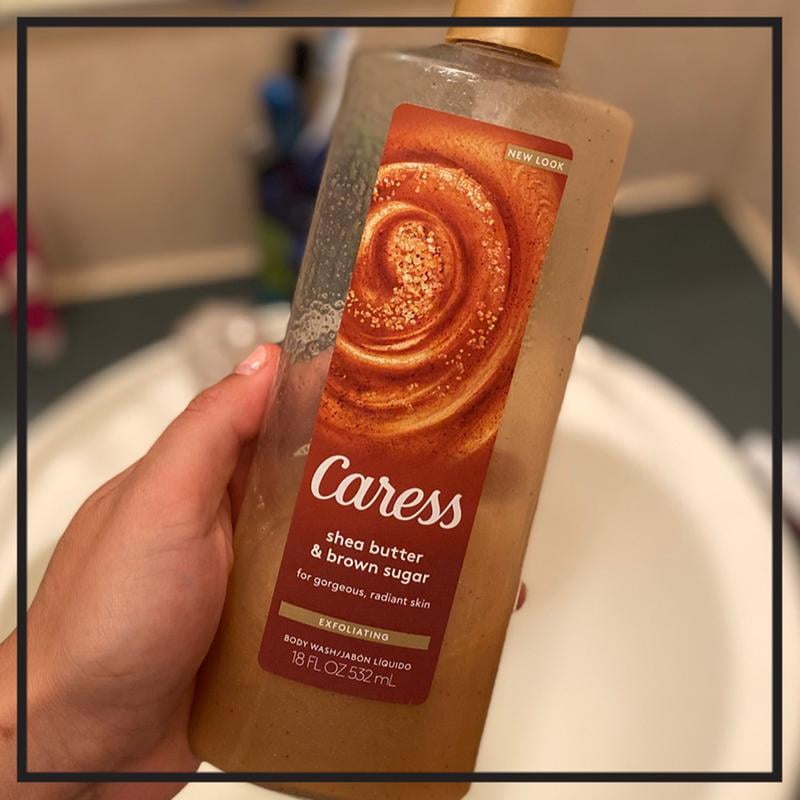 caress exfoliating body wash