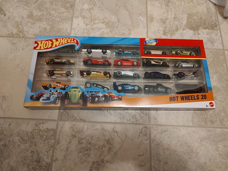 Hot Wheels Cool Toys Set - 20 Car Gift Pack (Styles May Vary