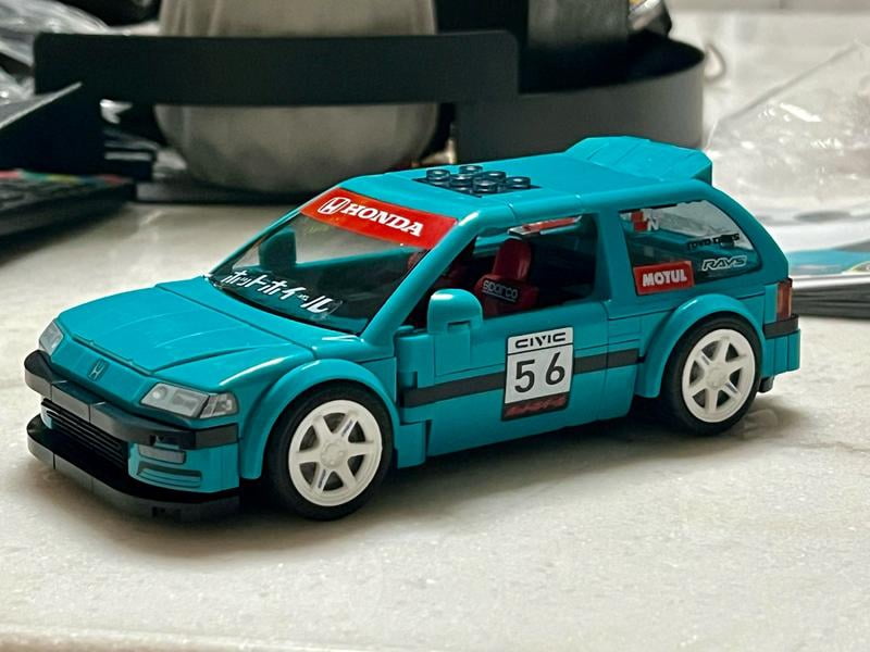 Mattel Brick Shop Hot Wheels Speed Series Honda - Walmart.com