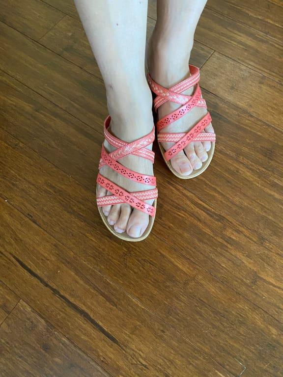 skechers cali beverlee tiger posse women's sandals