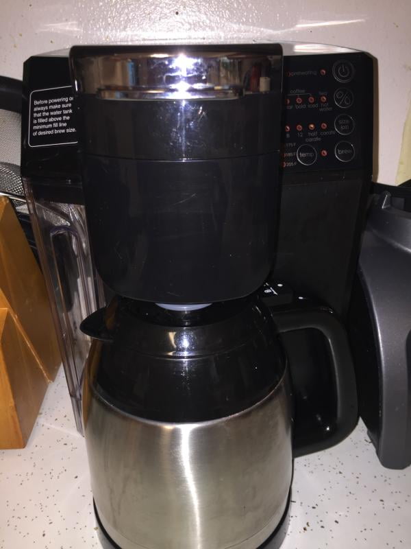 NuWave BruHub Single Serve/Full Pot Smart Coffee Maker Brewer