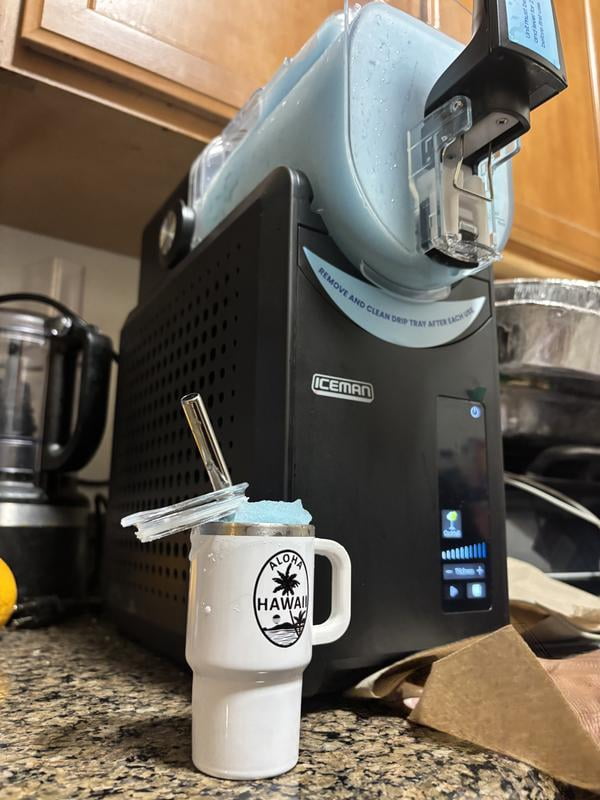Iceman by Chefman Slush-Ease Slushy Maker with Touchscreen Black