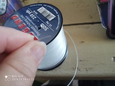 Legend 50 lb. Monofilament Premium Fishing Line, Clear, 210 yd. -  Walmart.com