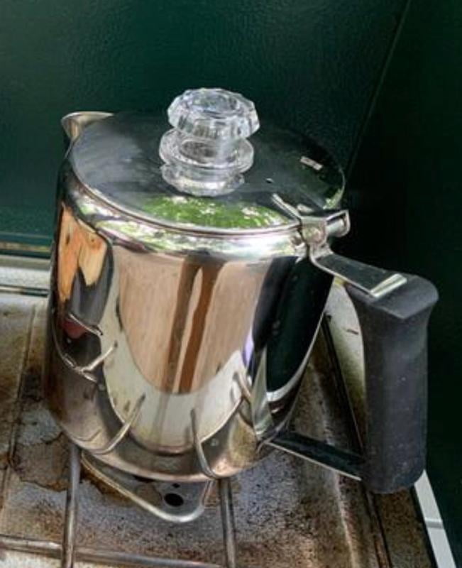 Coleman 9-Cup Camping Percolator Coffee Pot - Walmart.com