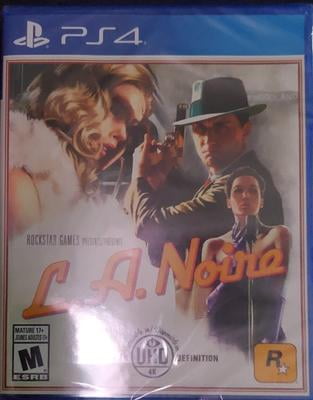 Rockstar Games Noire PlayStation Game with 4K Graphics and