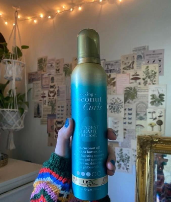 OGX Locking + Coconut Curls Enhancing Decadent Creamy Hair Styling