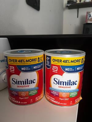 Similac Sensitive Powder Baby Formula, 12.5-oz Can - Walmart.com Similac Sensitive Powder Baby Formula, 12.5-oz Can - Walmart.com