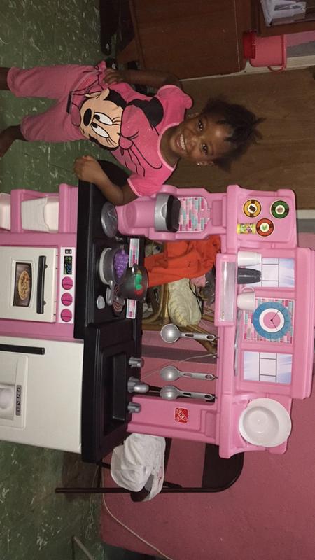 step 2 coffee time kitchen pink