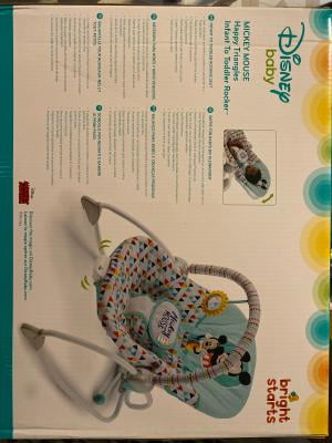Mickey mouse happy triangles infant to toddler rocker hotsell