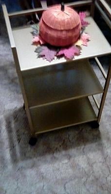 Carrello Utility Novogratz Helix 3 Ripiani - Oro, Metallo, Con Ruote - Foto 8