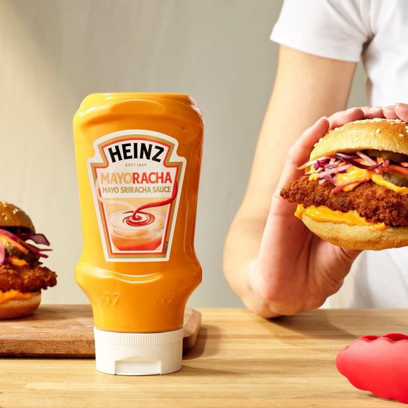 Heinz Mayoracha Spicy Mayo & Sriracha Sauce, 16.6 oz Bottle