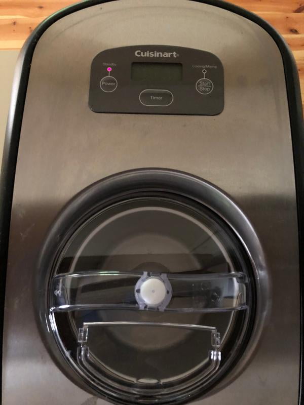 Cuisinart ICE-100 1.5-Quart Ice Cream and Gelato Maker, Fully Automatic  with a Commercial Quality Compressor and 2-Paddles, 10-Minute Keep Cool  Feature, Black a…