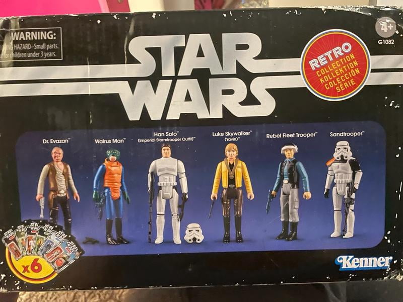 Hasbro, Star Wars Retro Collection Action Figure 6-Pack, 3.75-inch