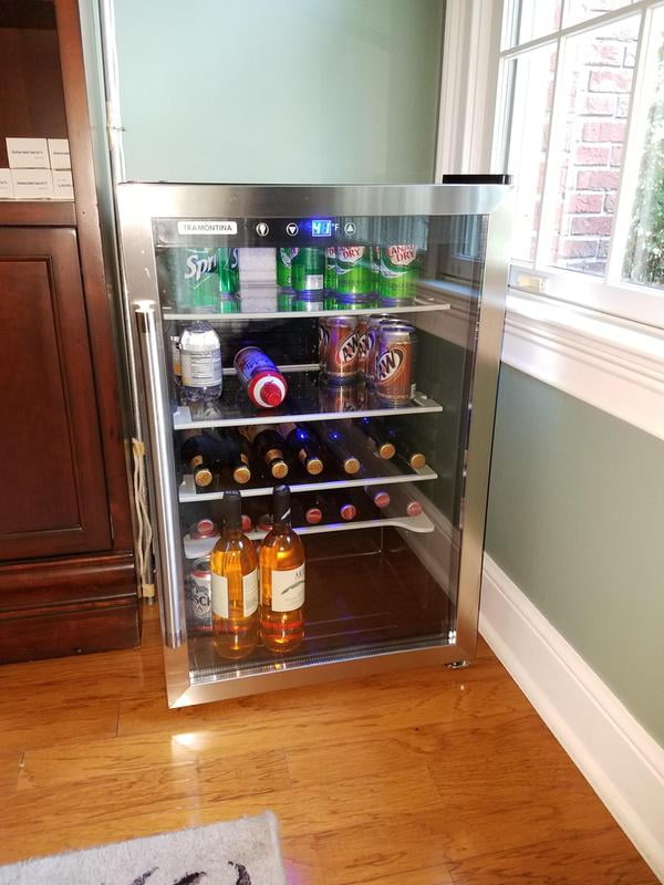 tramontina 4.4 cu ft beverage cooler