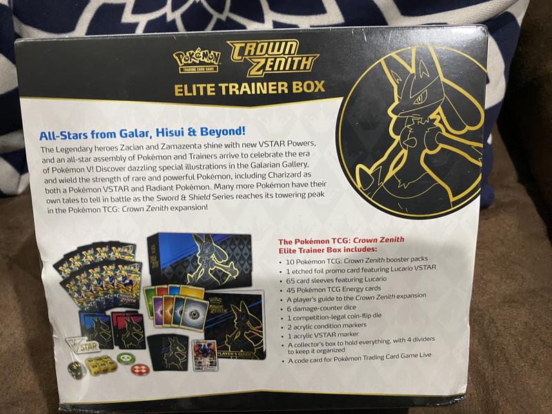crown zenith booster box canada Elevate Pokémon experience with Crown Zenith Elite Trainer Box main image 0