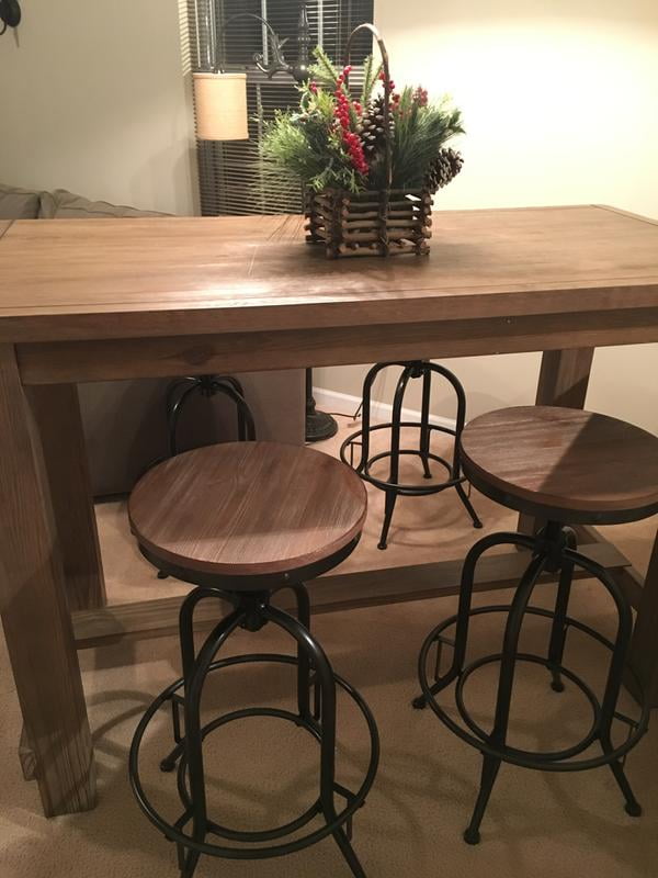 Signature Design By Ashley Pinnadel Rectangular Dining Counter Table