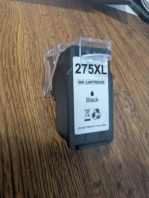 Halofox Black Ink Cartridge for Canon PG-275XL, Compatible with