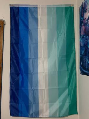 ANLEY Fly Breeze MLM Vincian Pride Flagge 3x5 Ft – Leichtes Polyester, UV-beständig, Mit Canvas-Kopf & Messingösen, Für Schwachen Wind