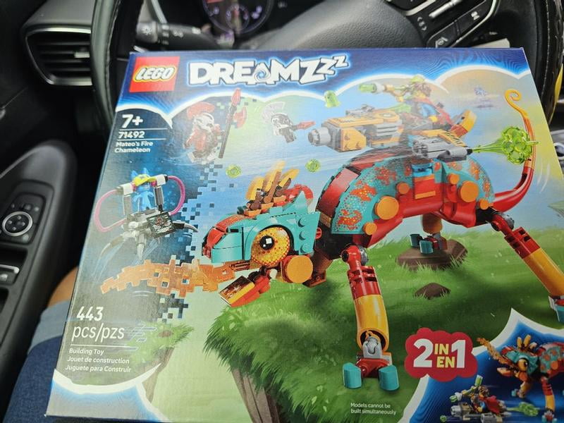LEGO DREAMZzz Mateo‚Äôs Fire Chameleon Building Toy - Play Set for